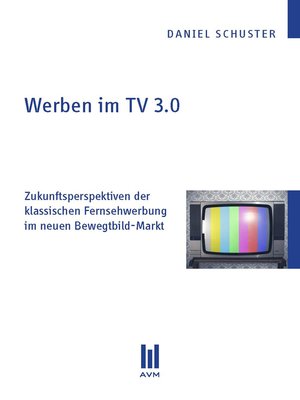 cover image of Werben im TV 3.0